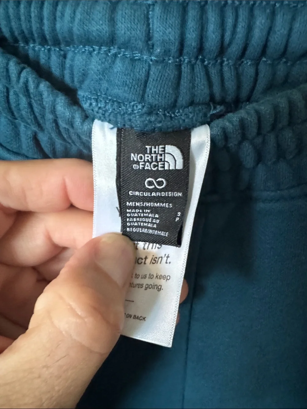 The North Face Teal Blue Fleece Joggers